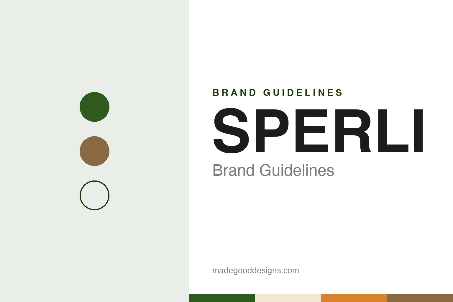 SPERLI Brand Guidelines: The Sparrow Seed Brand From Quedlinburg, Lüneburg and Everswinkel