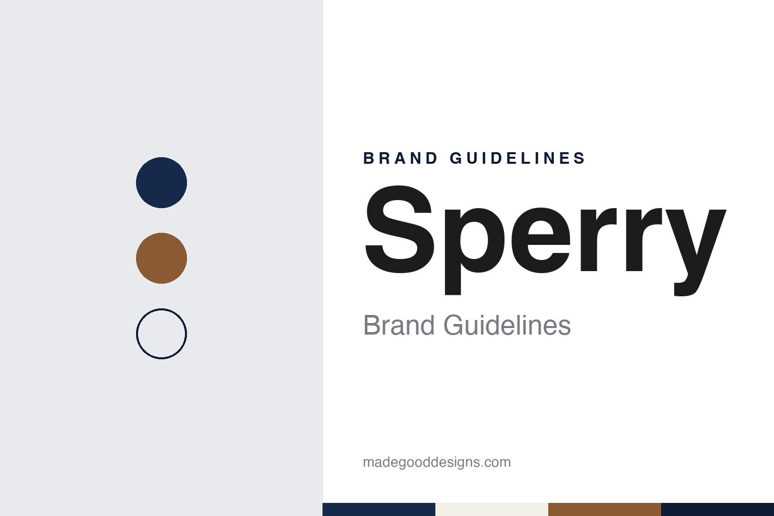 Sperry brand guidelines — abstract colour discs and material texture (original homage; not a Sperry product or logo)