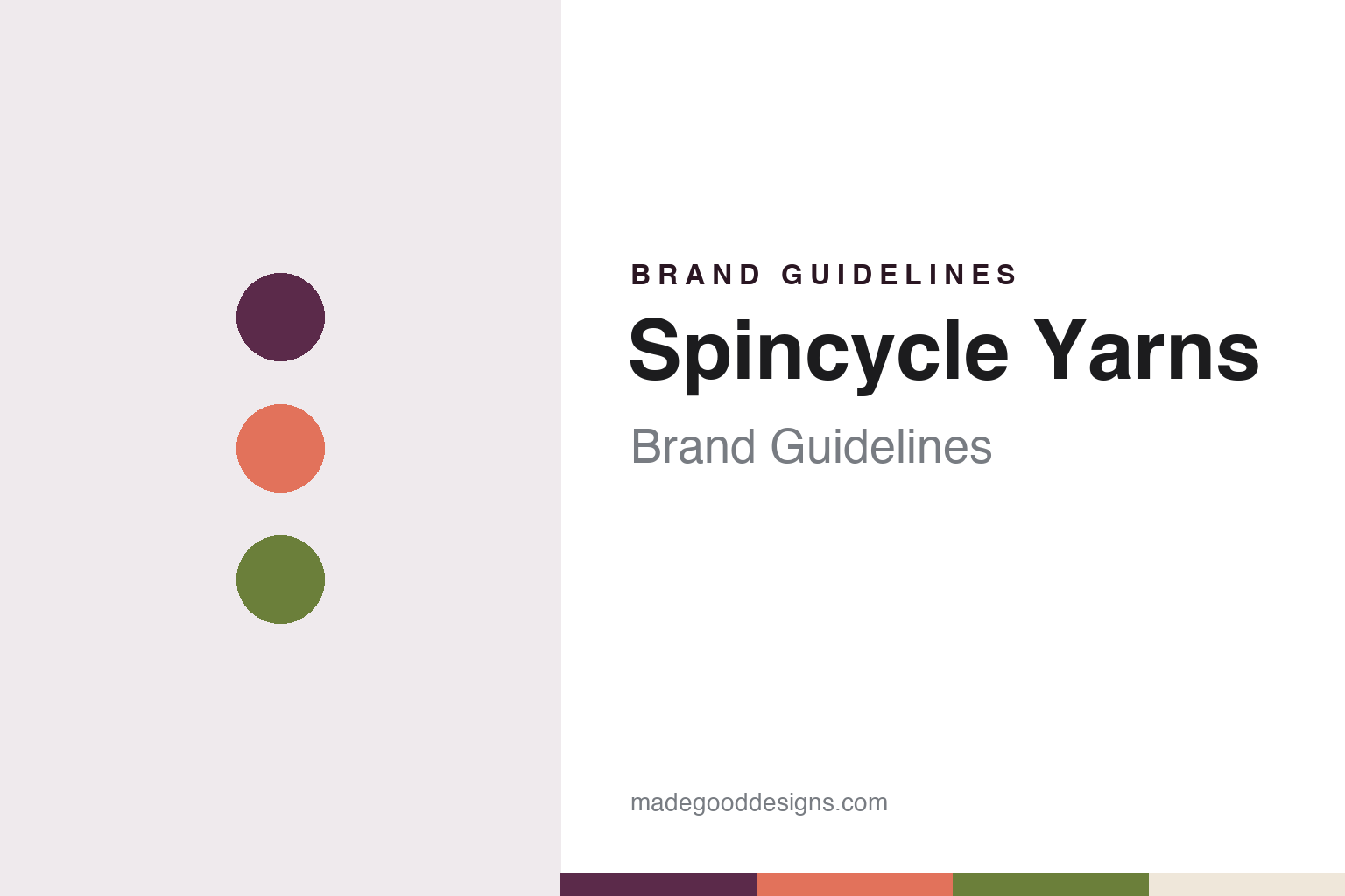 Spincycle Yarns Brand Guidelines: The Bellingham Handspinners Who Became Wool-Mill Owners