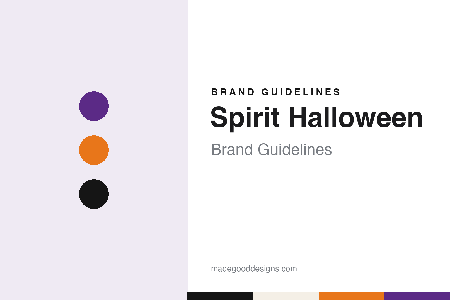 Spirit Halloween Brand Guidelines: Joe Marver’s 1983 Pop-Up, Owned by Spencer’s Since 1999