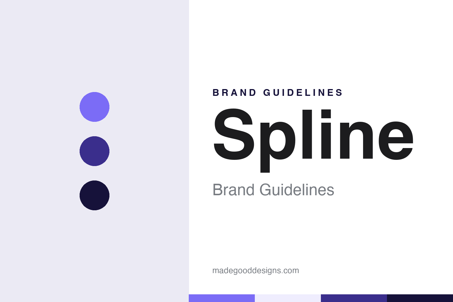 Spline Brand Guidelines: A 3D Design Tool Built for the Browser
