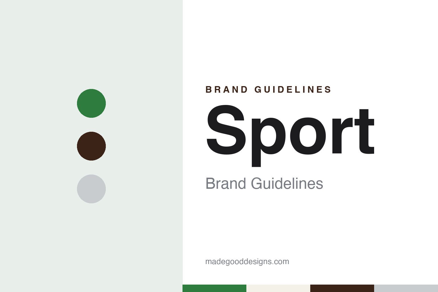 Sport brand guidelines — abstract colour discs and material texture (original homage; not a Sport product or logo)