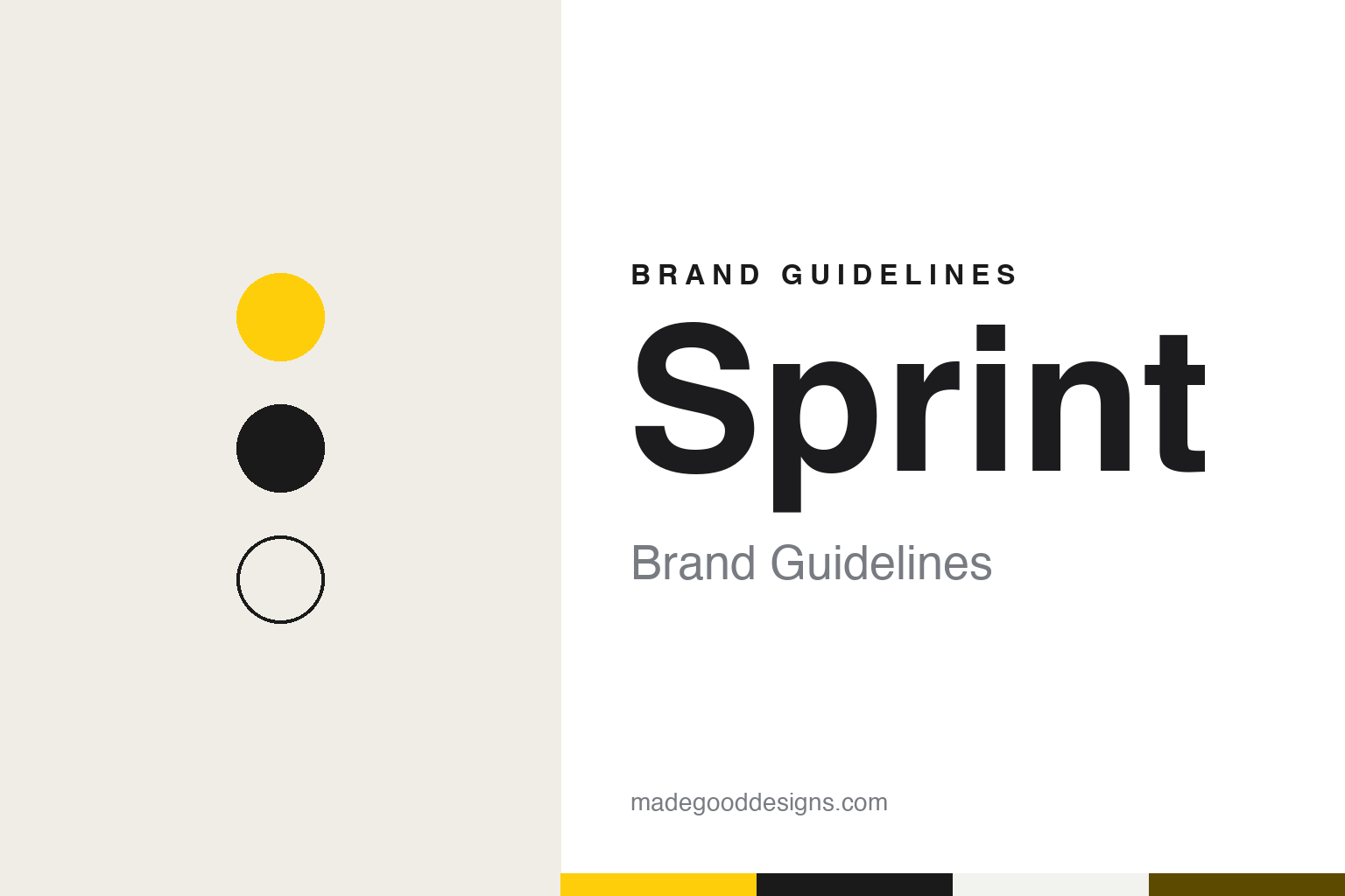 Sprint Brand Guidelines: A Railroad Acronym, Nextel Yellow and a Retired Name