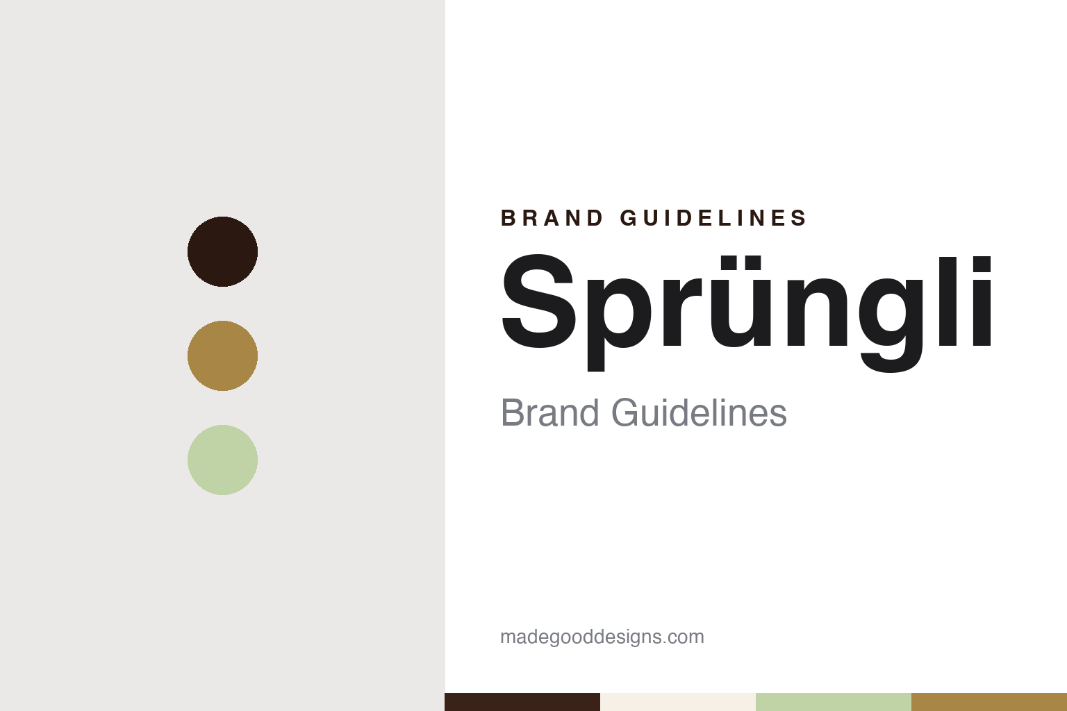 Sprüngli Brand Guidelines: The Paradeplatz Confiserie That Split From Lindt in 1892