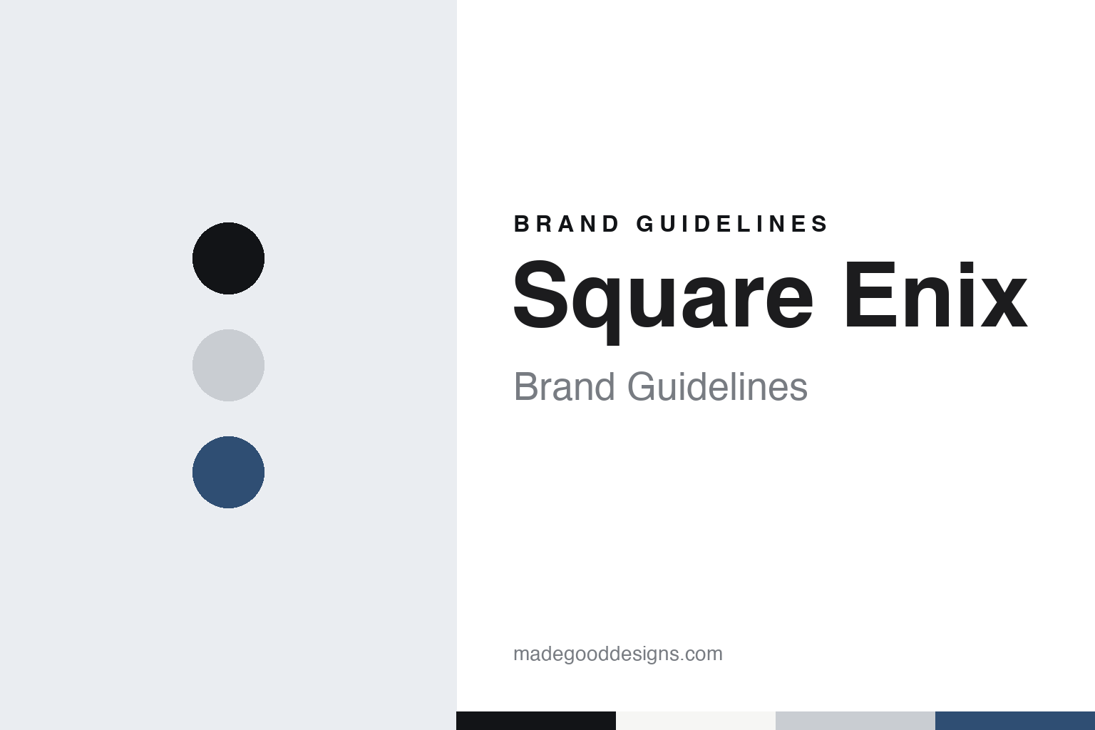 Square Enix Brand Guidelines: Two Tokyo Publishers Joined in 2003