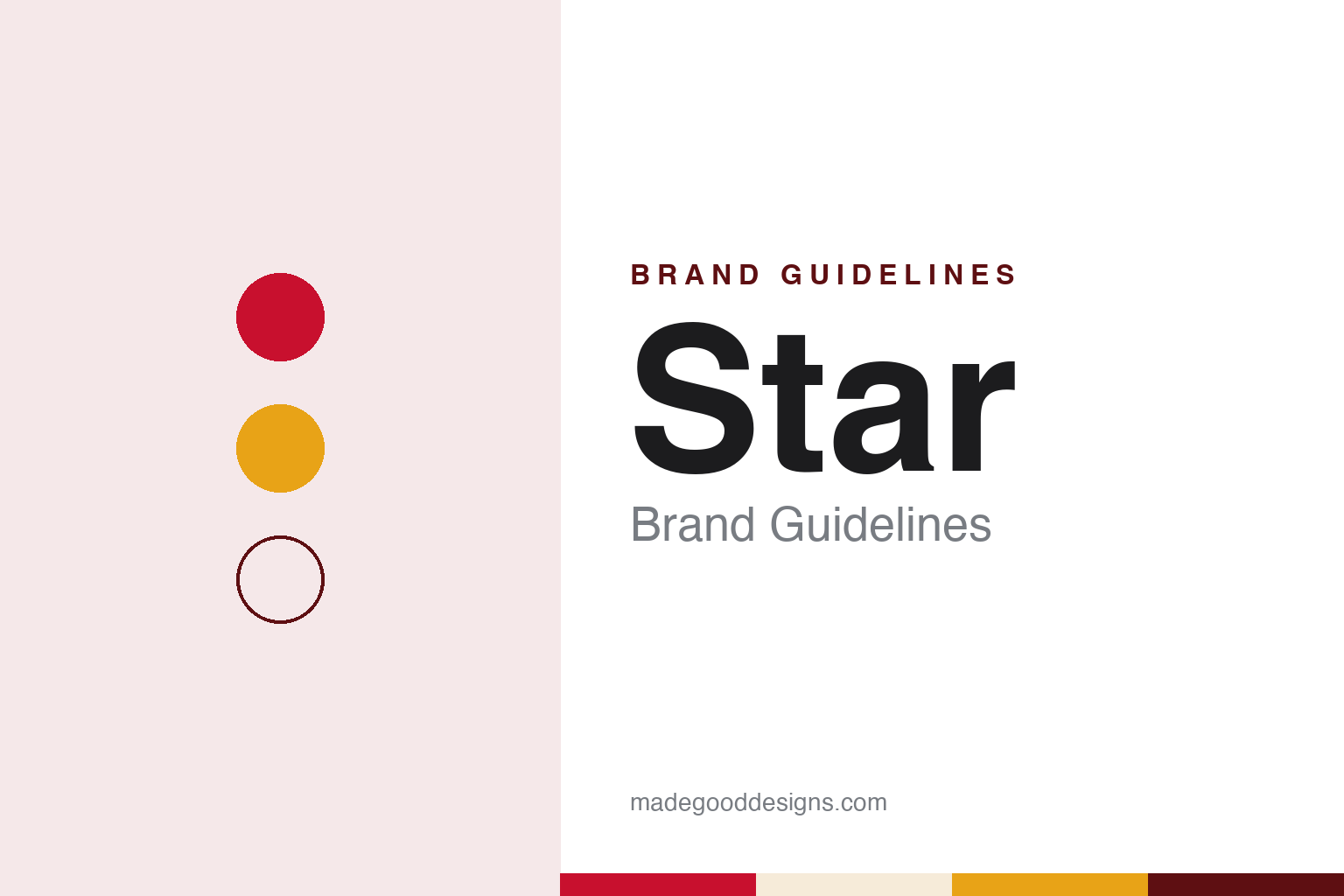 Star Brand Guidelines: The Brianza Stock Cube Named After Stella