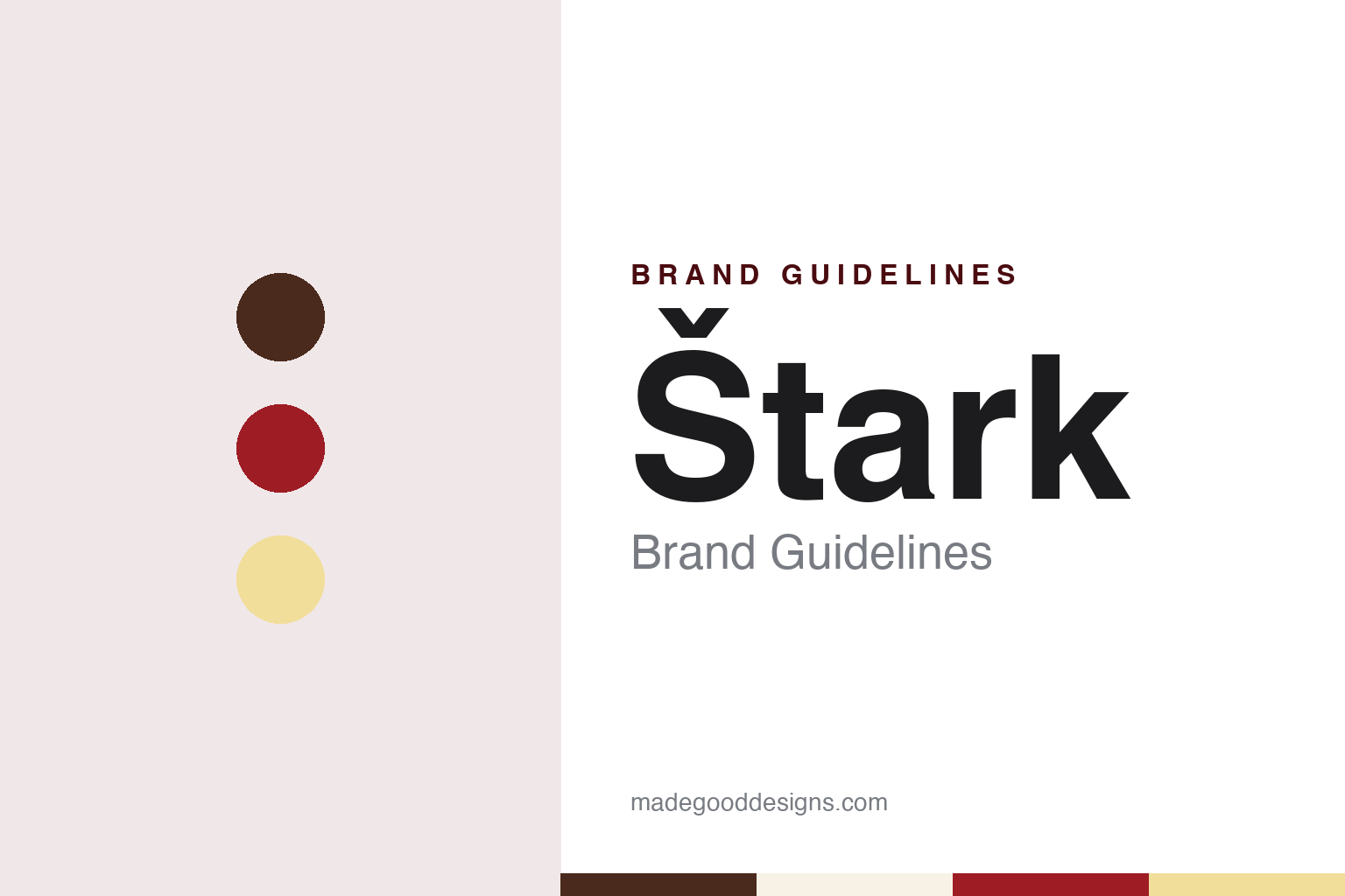 Štark Brand Guidelines: The Belgrade Chocolate Factory Behind Smoki and Najlepše želje