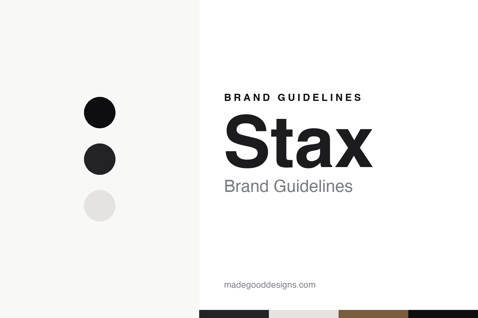Stax brand guidelines — abstract colour discs and material texture (original homage; not a Stax product or logo)