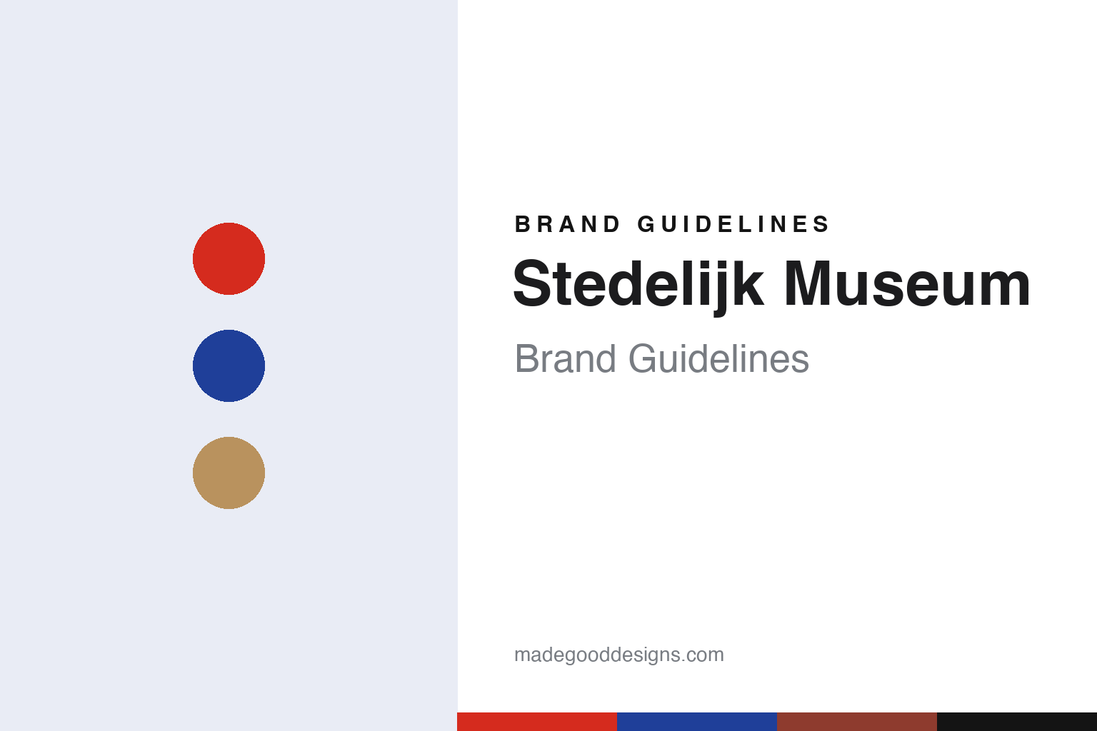 Stedelijk Museum Brand Guidelines: Amsterdam in 1895, Sandberg’s Catalogues and an S From 2012