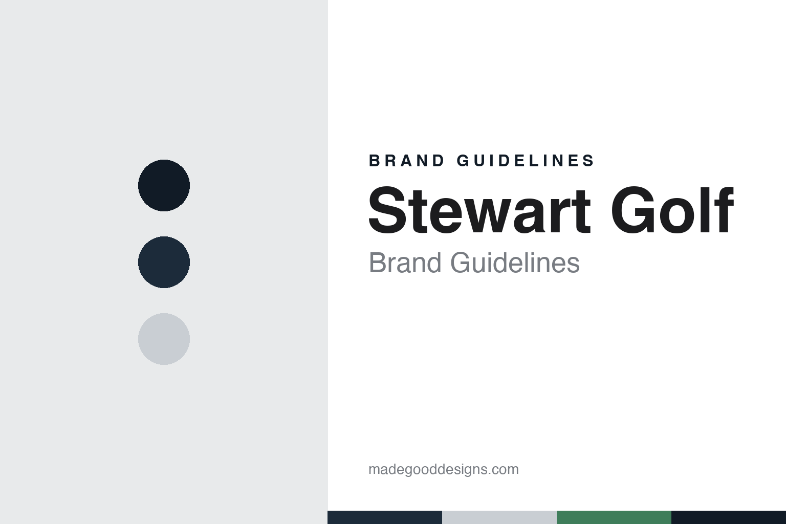 Stewart Golf Brand Guidelines: The Gloucestershire Family Firm Behind Remote and Follow Trolleys