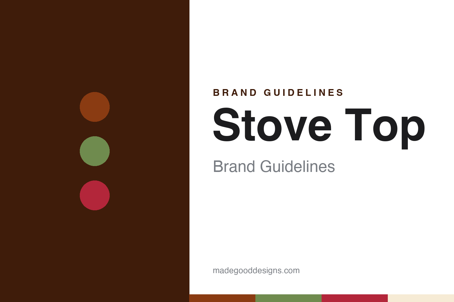 Stove Top Brand Guidelines: General Foods’ Instant Stuffing, Ruth Siems and Kraft Heinz