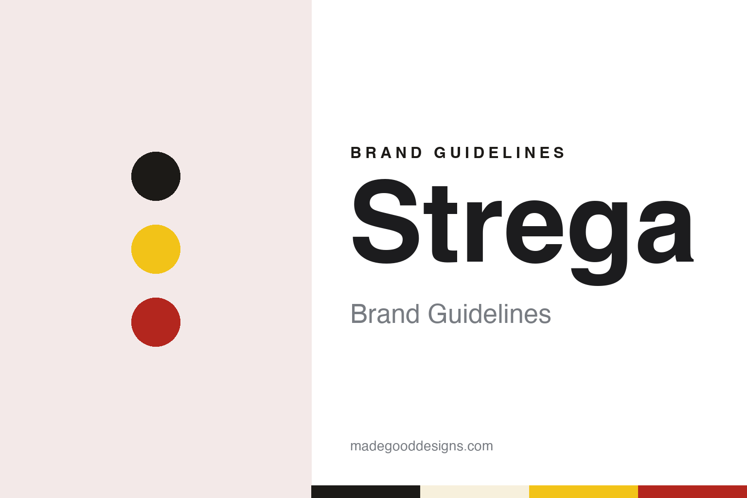 Strega Brand Guidelines: The Benevento Witch Liqueur Behind a Literary Prize