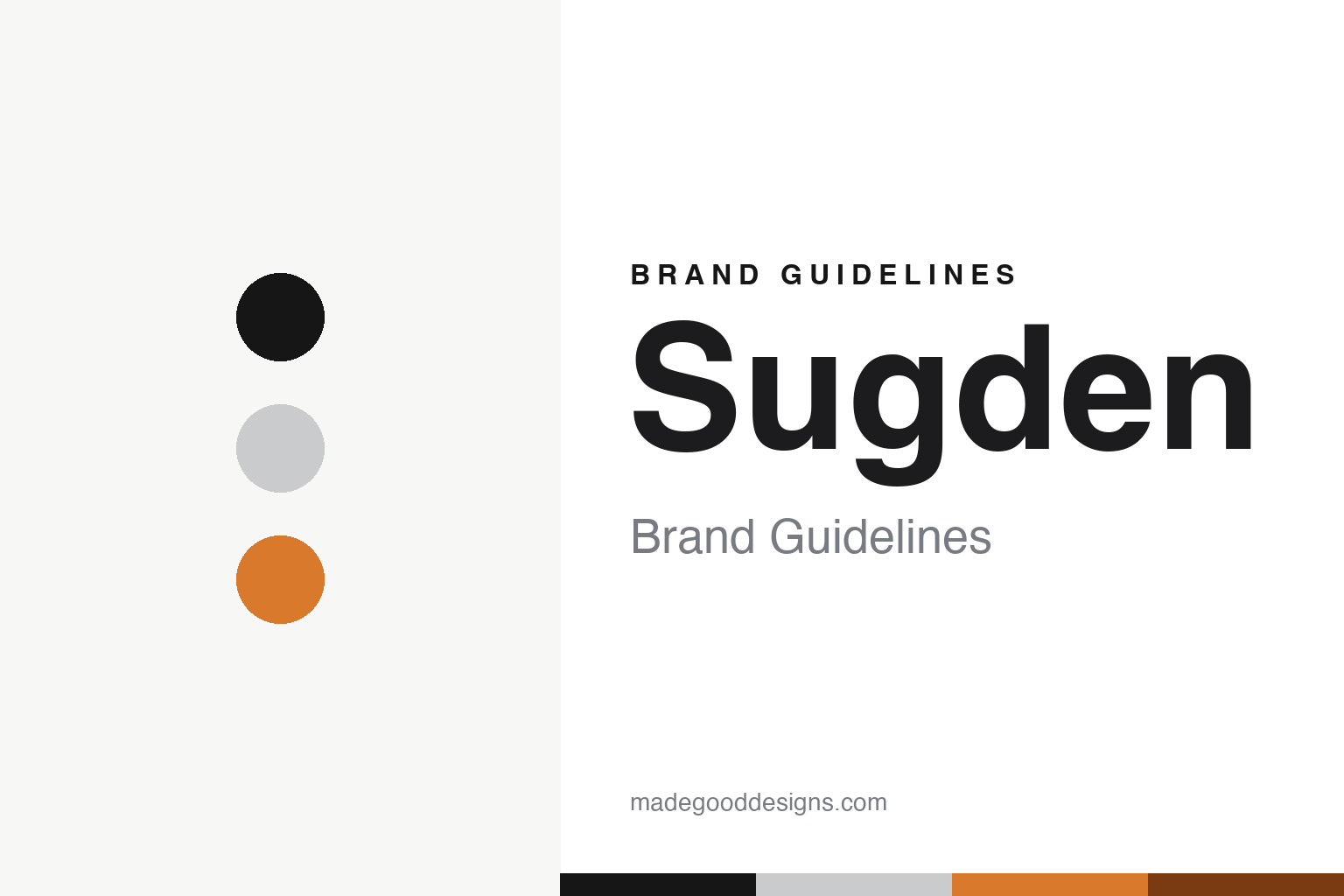 Sugden Brand Guidelines: The Yorkshire Maker Behind the Class A A21