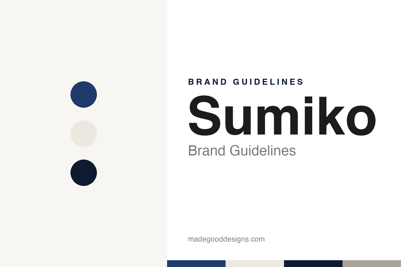 Sumiko brand guidelines — abstract colour discs and material texture (original homage; not a Sumiko product or logo)