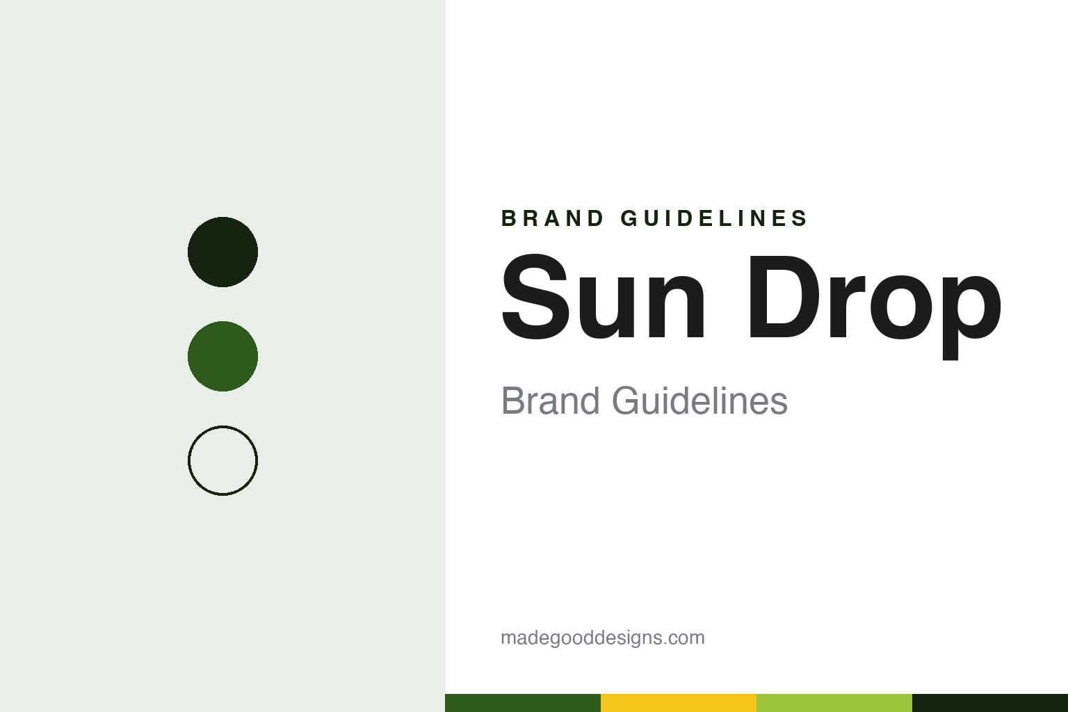 Sun Drop Brand Guidelines: The 1949 St. Louis Citrus Soda Now Owned by Keurig Dr Pepper