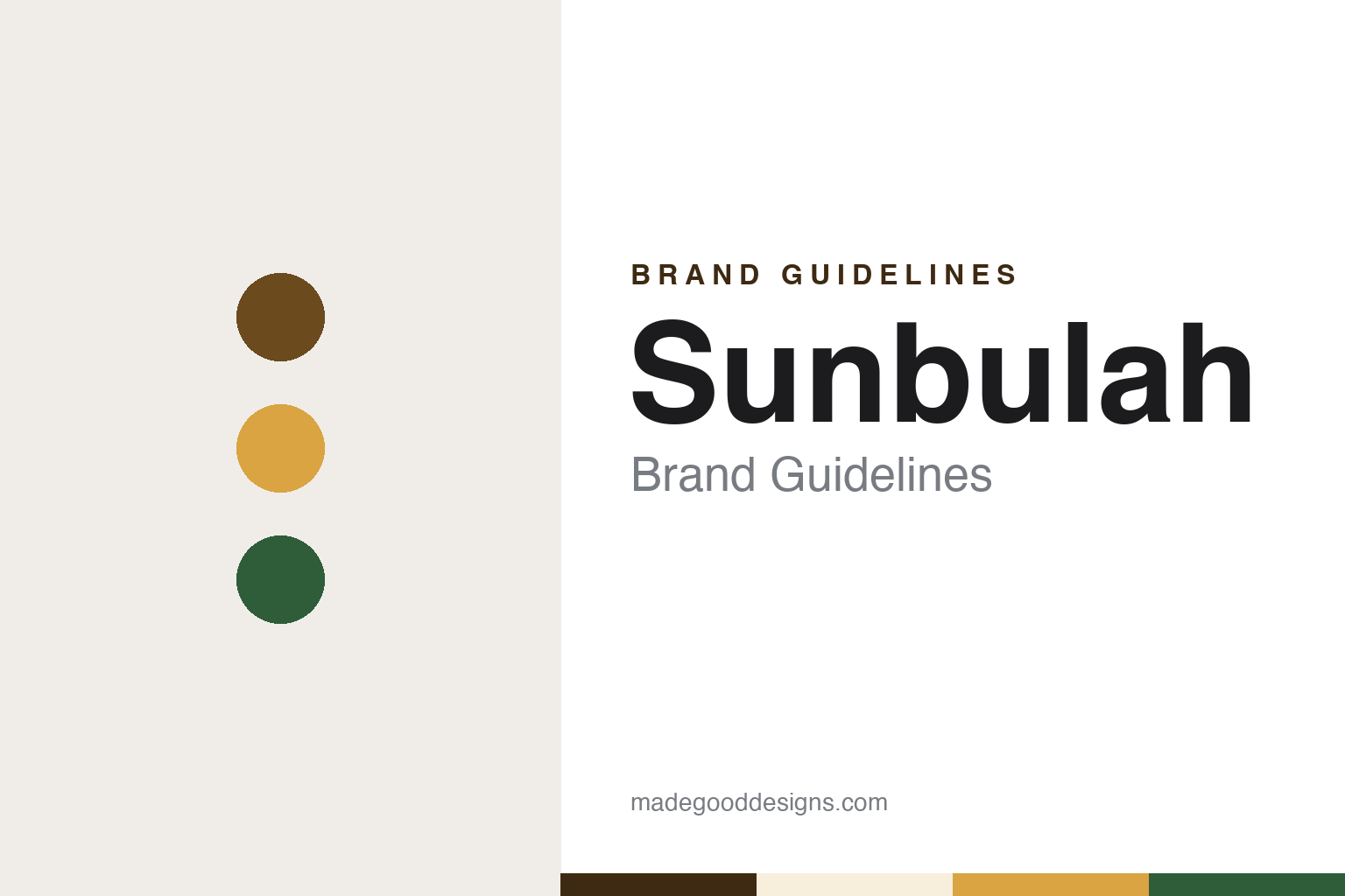 Sunbulah Brand Guidelines: The 1980 Jeddah Pastry Plant Named for an Ear of Grain