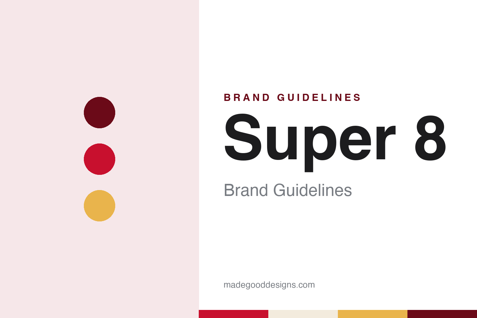Super 8 Brand Guidelines: The Aberdeen Motel, the Tudor Stucco and the By-Wyndham Sign