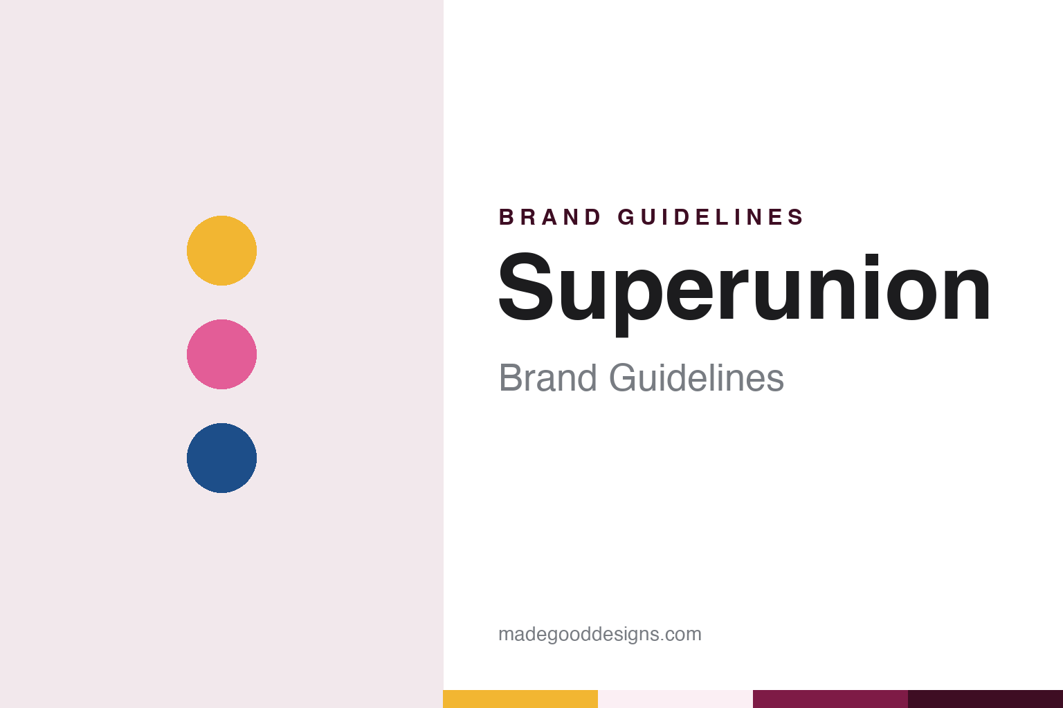 Superunion Brand Guidelines: A 2018 WPP Merger, a Split “u” and “n” and a Name Retired in 2023