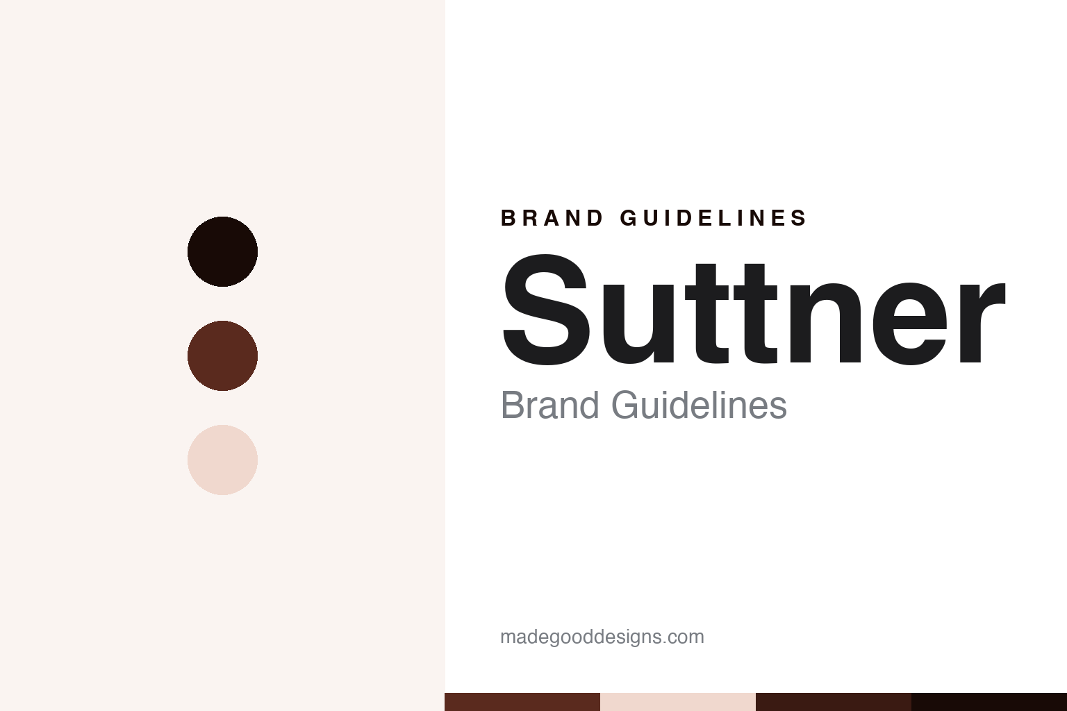 Suttner Brand Guidelines: A Thousand Parts, Made by Hand in Siegen
