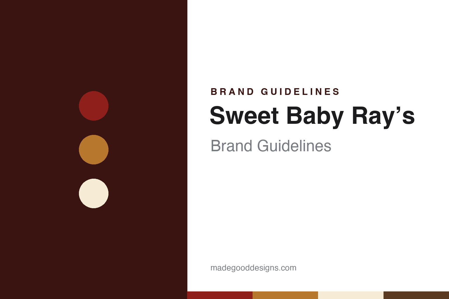 Sweet Baby Ray’s Brand Guidelines: A Chicago Nickname, a Rib Fest Recipe and “The Sauce is the Boss!”