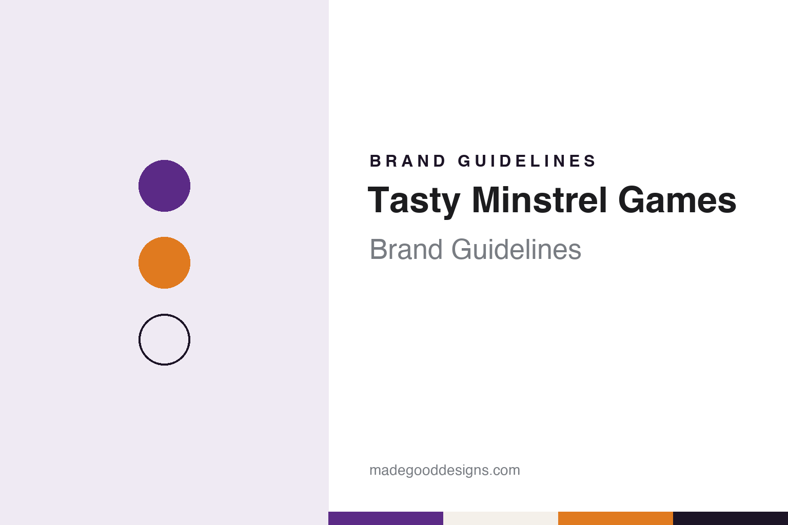 Tasty Minstrel Games Brand Guidelines: Michael Mindes’s TMG, Dargon & the Deluxified Line