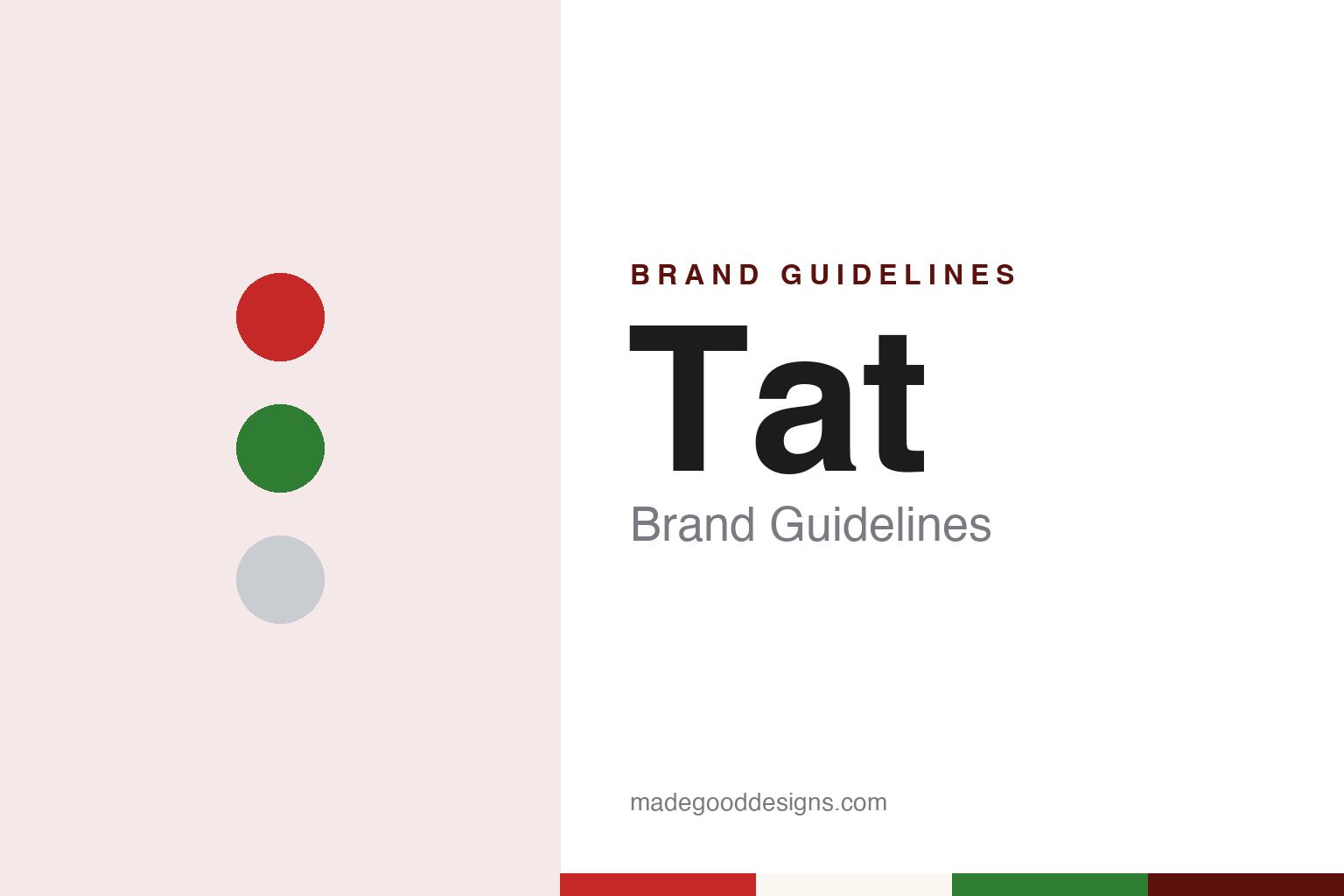 Tat brand guidelines — abstract colour discs and material texture (original homage; not a Tat product or logo)