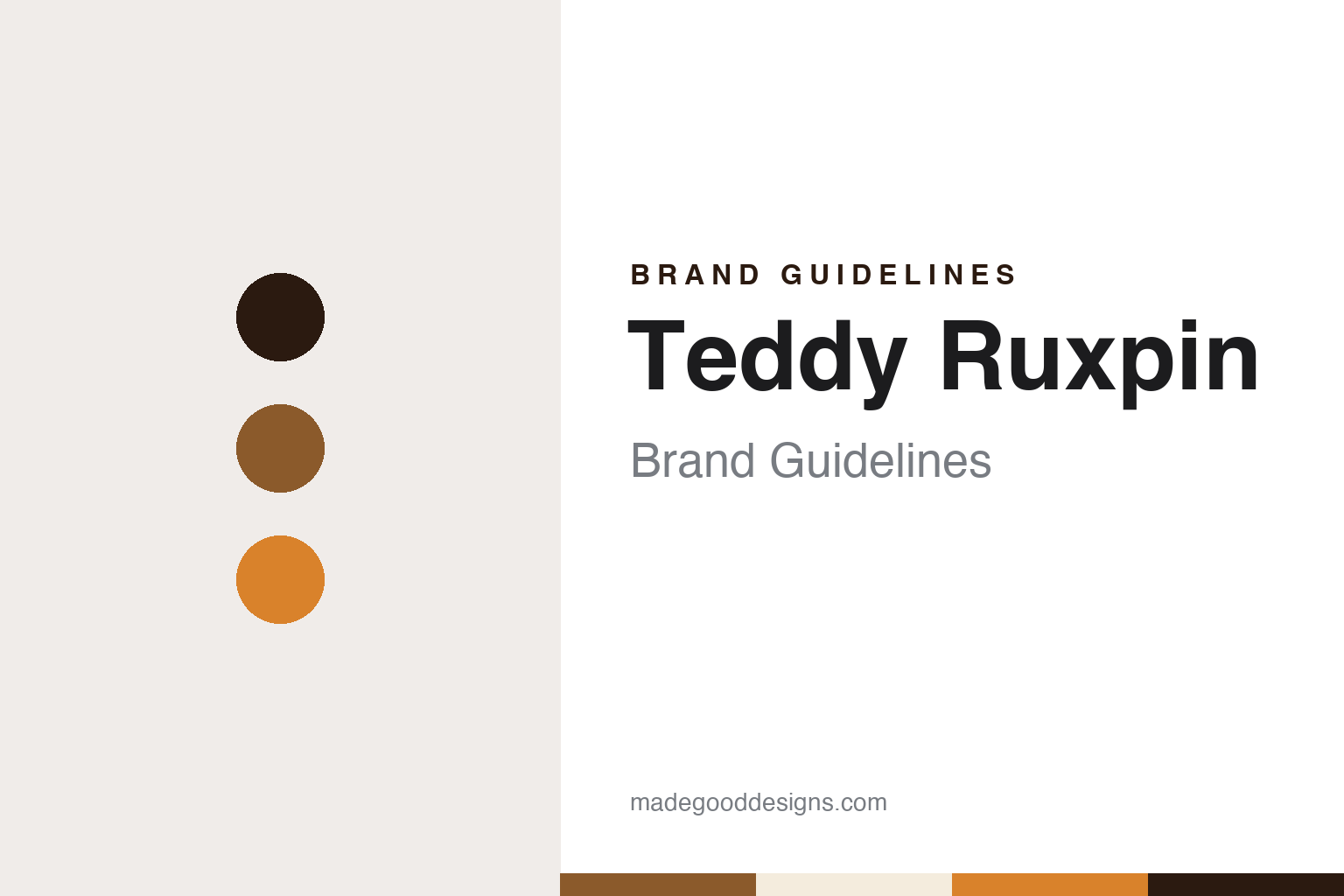 Teddy Ruxpin Brand Guidelines: Ken Forsse’s Storytelling Bear From Alchemy II, Launched in 1985