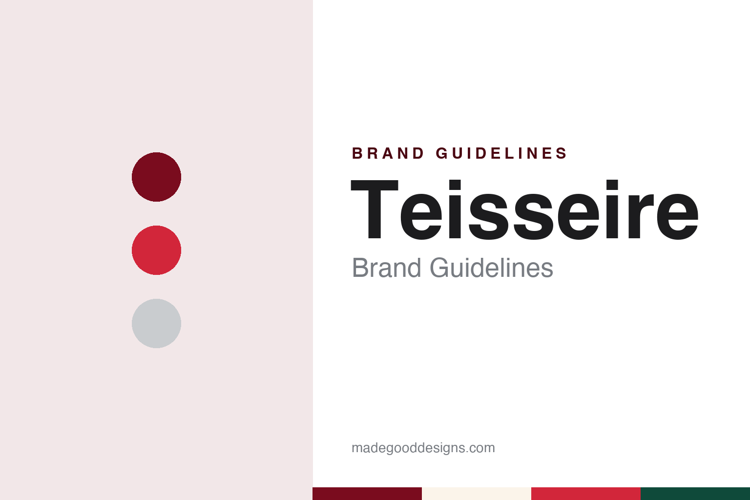 Teisseire Brand Guidelines: The Grenoble Syrup House of 1720 and Its Metal Bidon