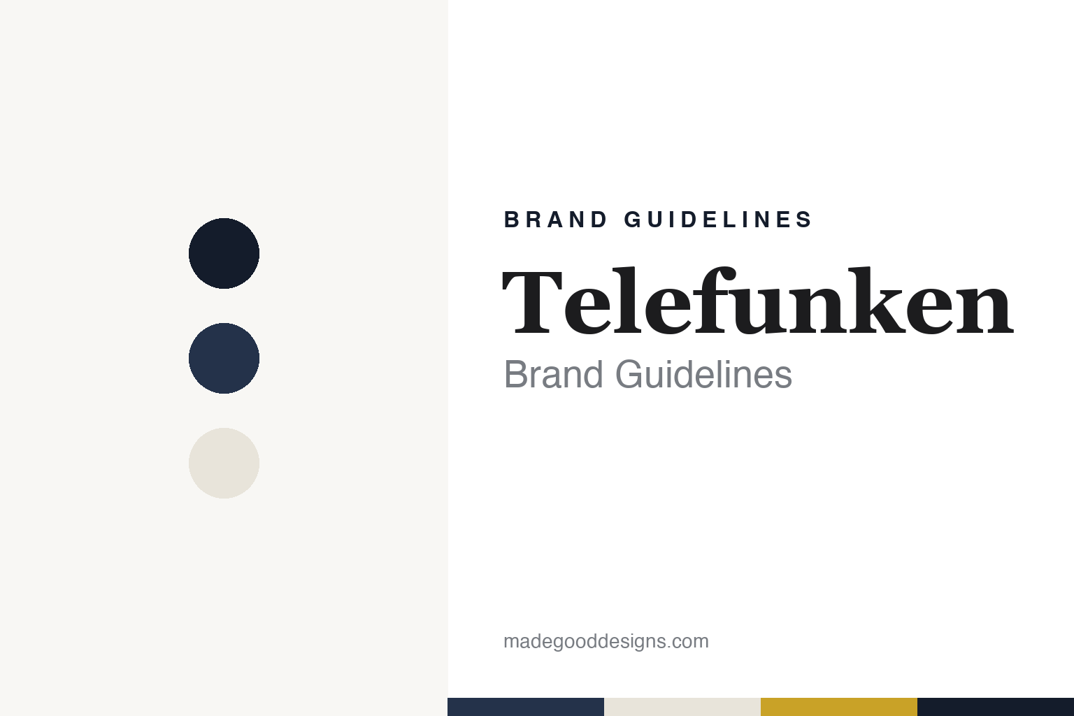 Telefunken Brand Guidelines: The 1903 Radio Pioneer That Became a Licensed Name