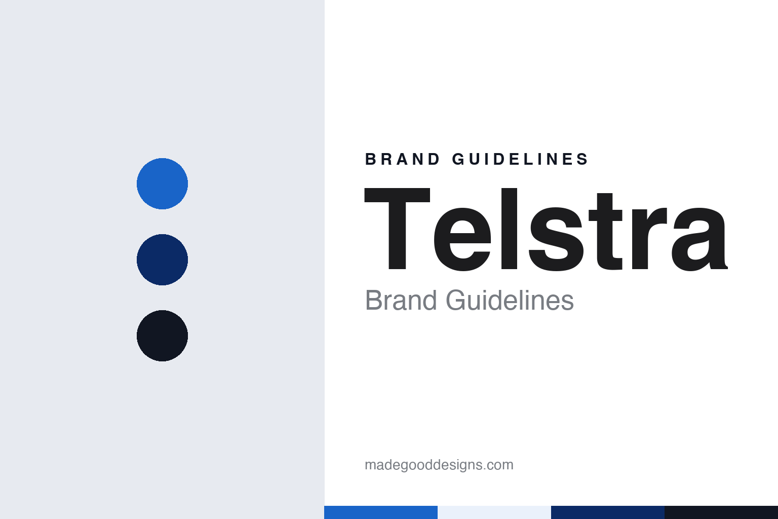 Telstra Brand Guidelines: From Telecom Australia to “Life in Full Colour”