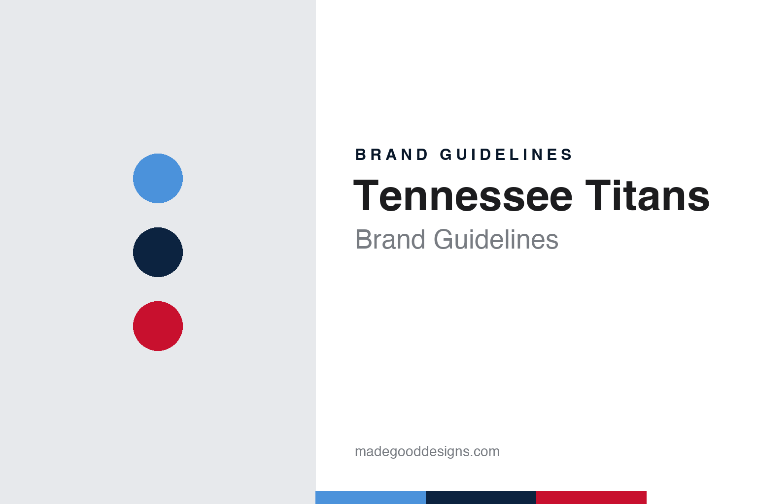Tennessee Titans brand guidelines — abstract colour discs and material texture (original homage; not a Tennessee Titans product or logo)