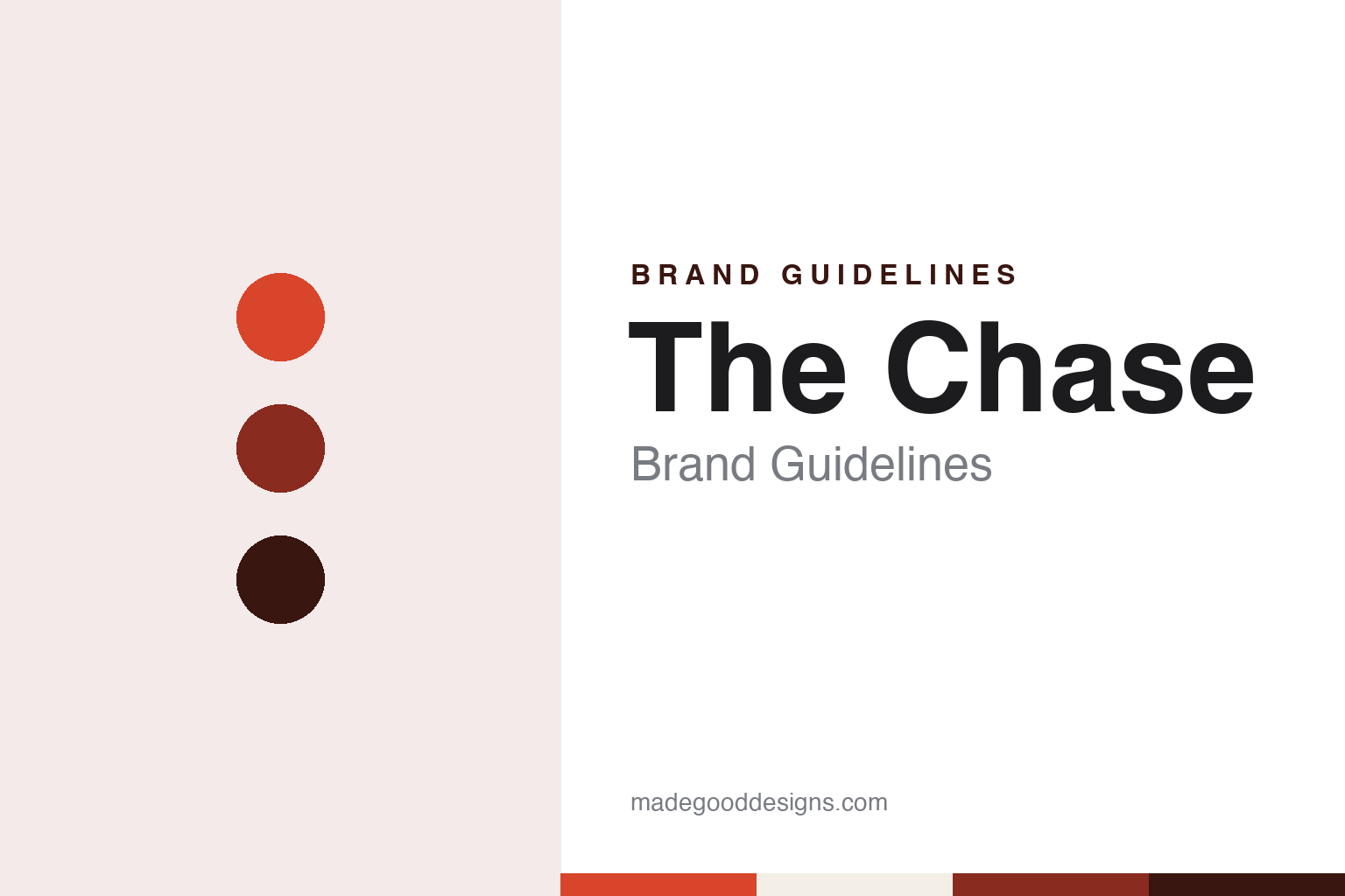 The Chase Brand Guidelines: The 1986 Manchester Studio Founded by Ben Casey