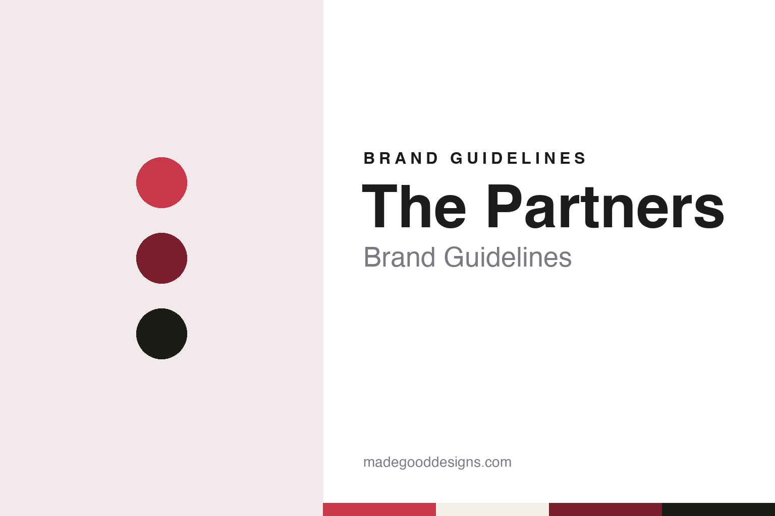 The Partners Brand Guidelines: A 1984 Shoreditch Studio Folded into Superunion in 2018