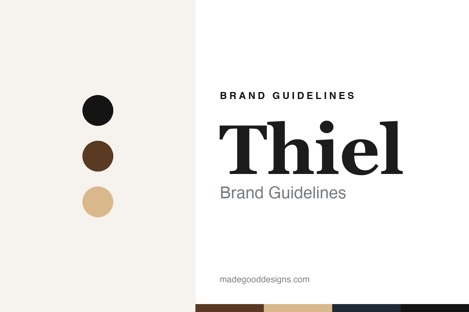 Thiel Brand Guidelines: The Lexington Speaker Maker That Closed in 2018