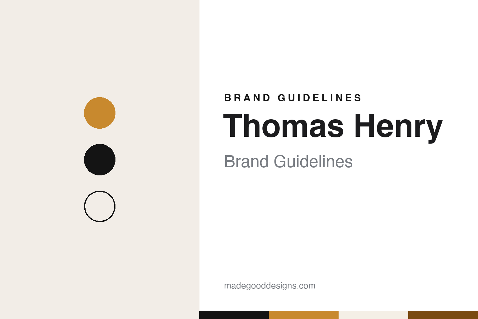 Thomas Henry Brand Guidelines: The Berlin Mixer Named After a Manchester Apothecary