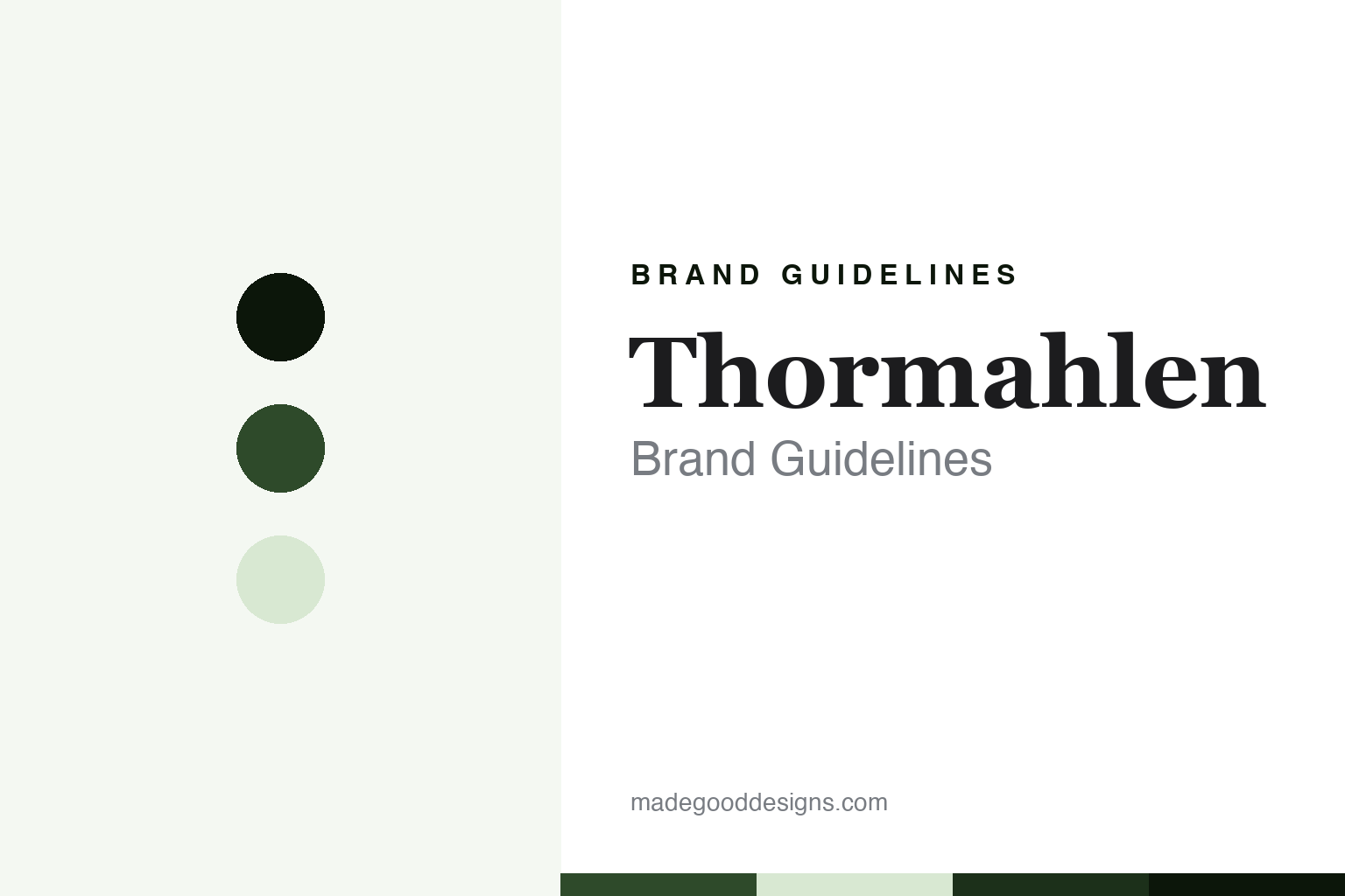 Thormahlen Brand Guidelines: Lever Harps From a Corvallis Home Workshop
