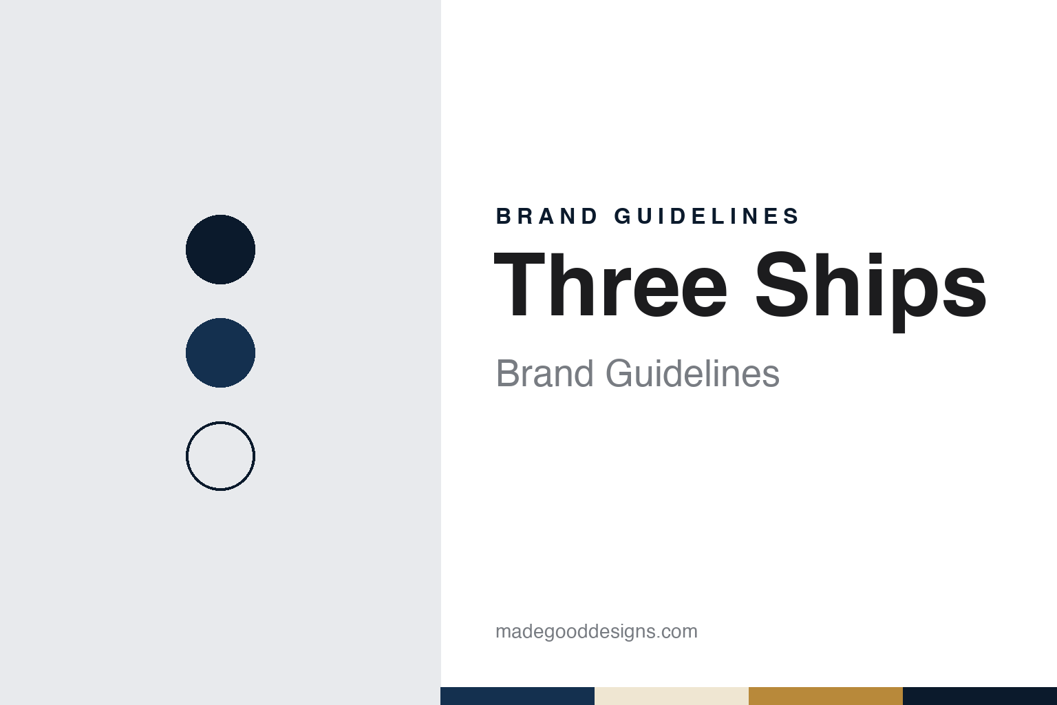 Three Ships Brand Guidelines: The Wellington Whisky First Blended in 1977