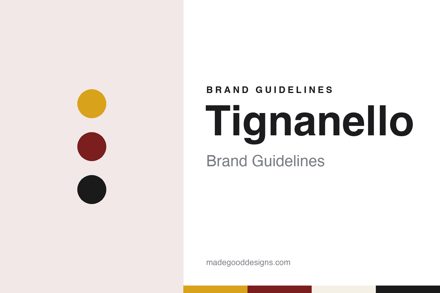 Tignanello Brand Guidelines: Antinori’s Chianti Classico Red, Named in 1971