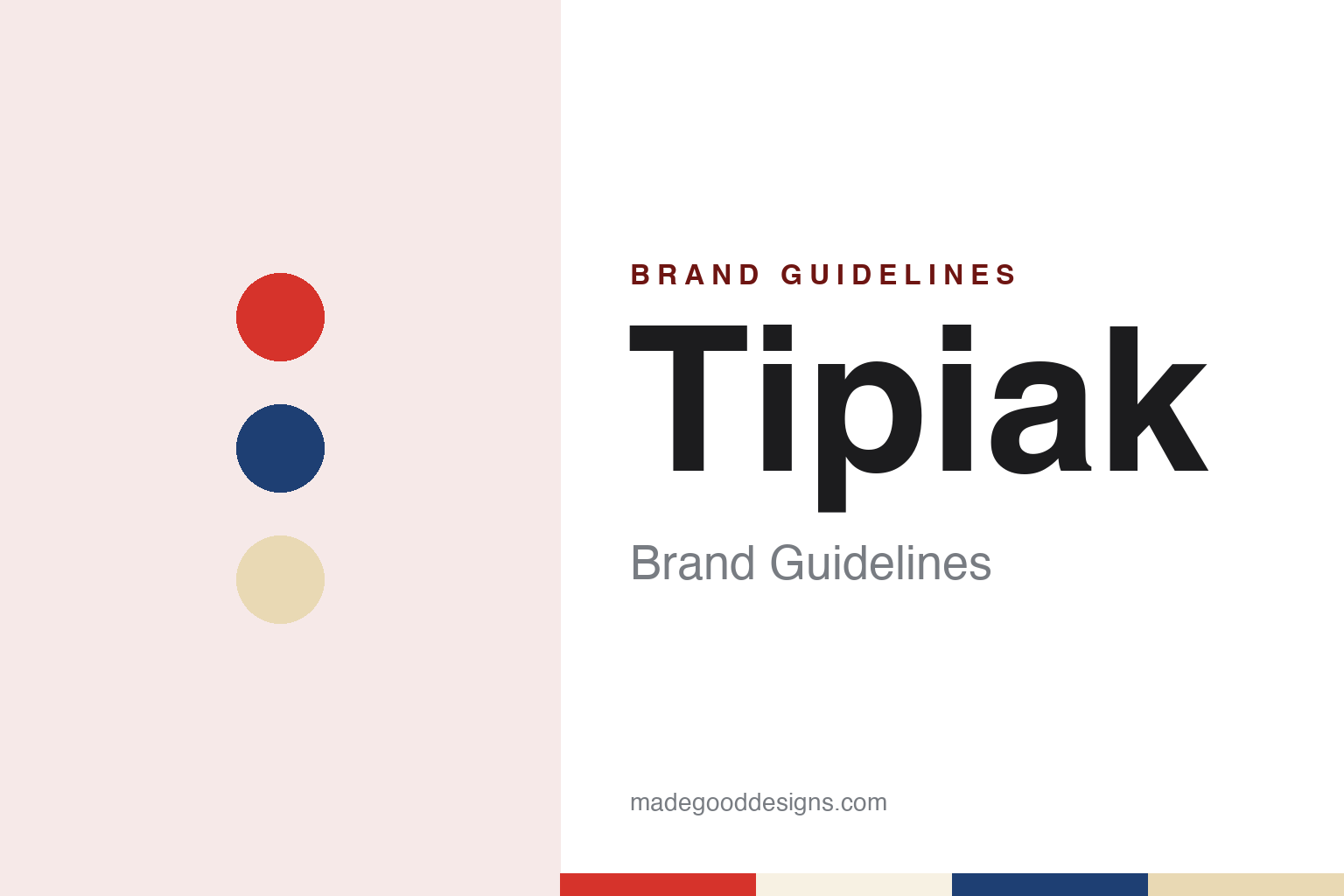 Tipiak Brand Guidelines: Two Tapioca Merchants, One Sailing Ship and a Cooperative Owner