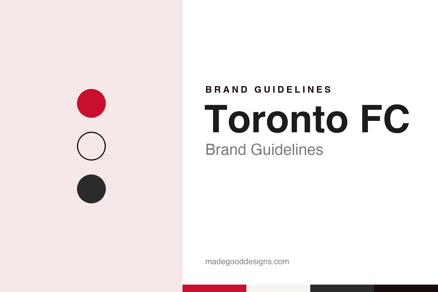 Toronto FC Brand Guidelines: A Plain Name, the Reds and BMO Field