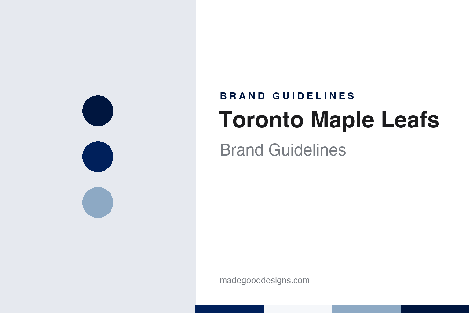 Toronto Maple Leafs brand guidelines — abstract colour discs and material texture (original homage; not a Toronto Maple Leafs product or logo)