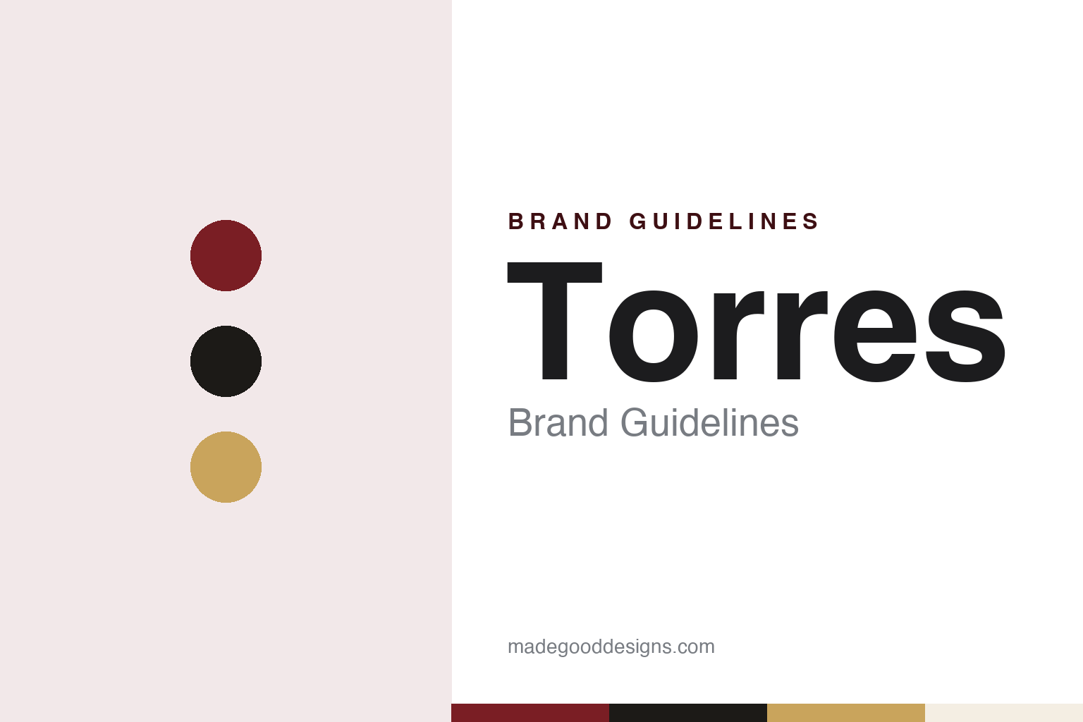 Torres Brand Guidelines: The Penedès Wine and Brandy Family Founded in 1870
