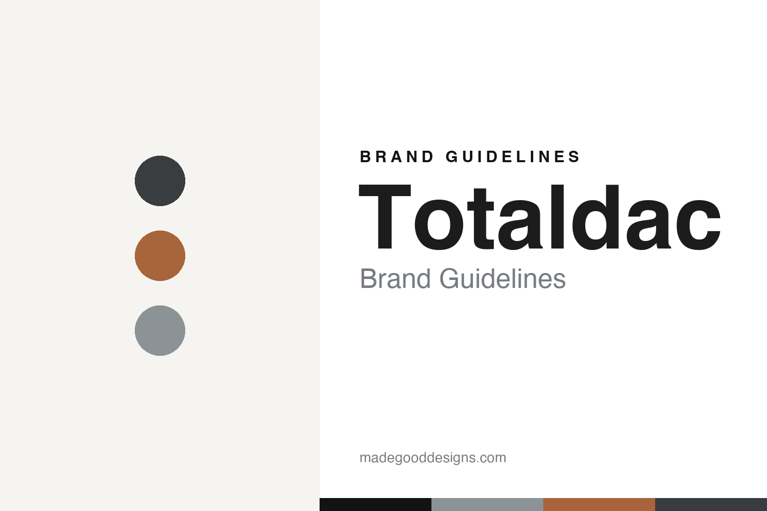 Totaldac brand guidelines — abstract colour discs and material texture (original homage; not a Totaldac product or logo)