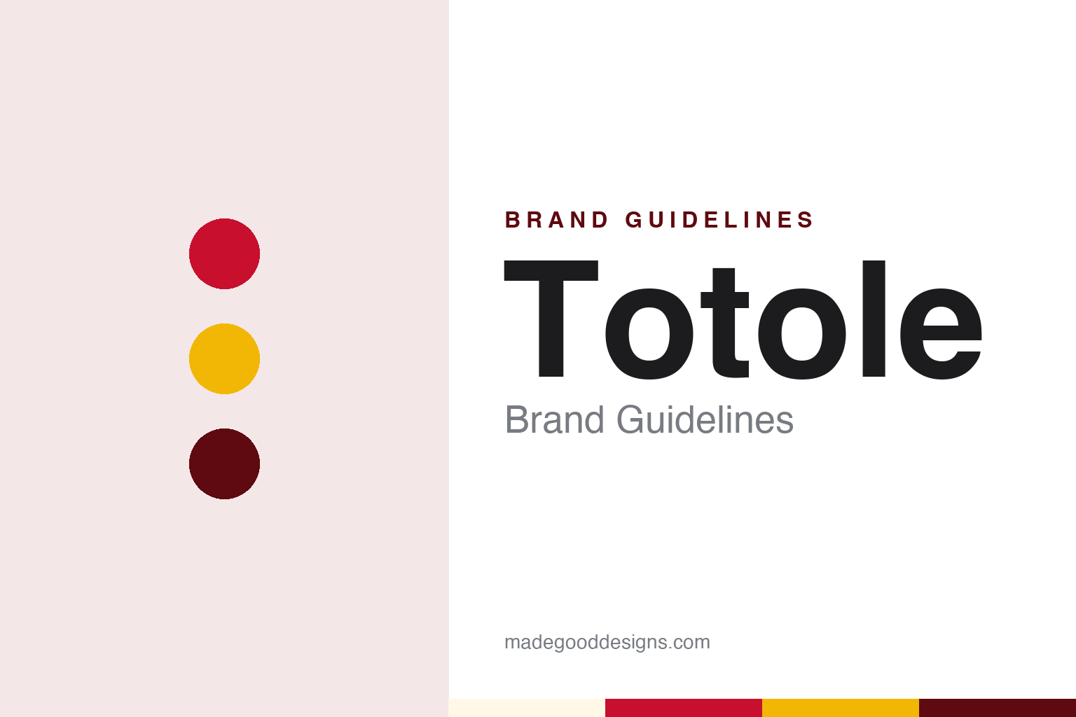 Totole Brand Guidelines: The Shanghai Chicken-Essence Maker That Joined Nestlé