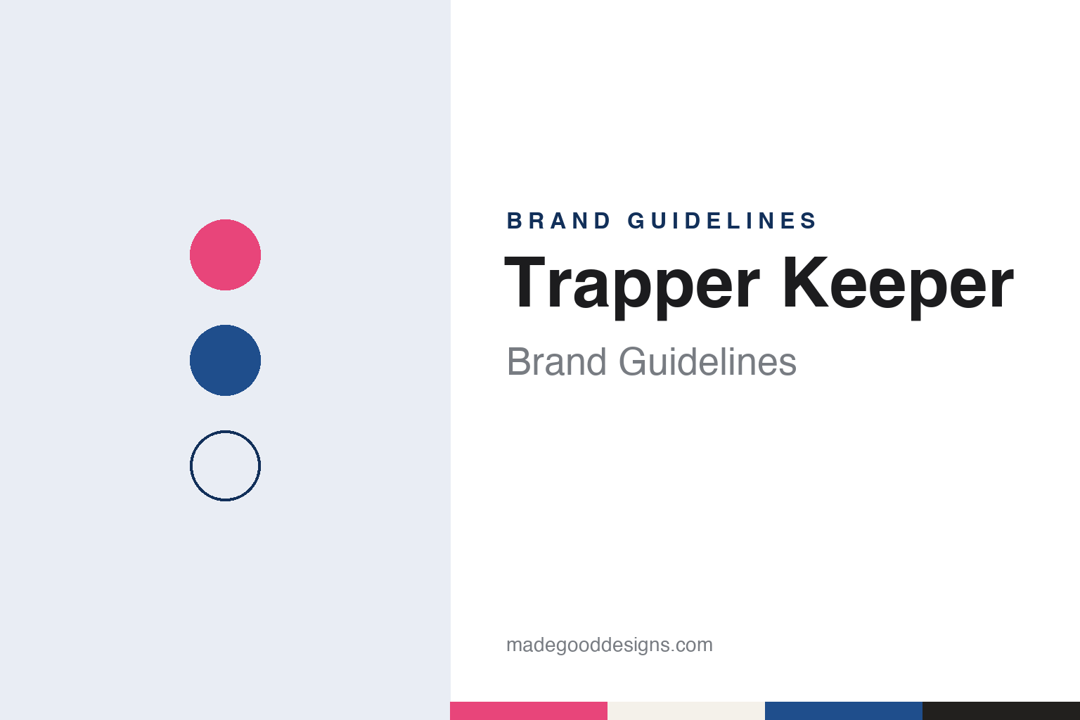 Trapper Keeper Brand Guidelines: Mead’s Binder, Test-Marketed in Wichita in 1978