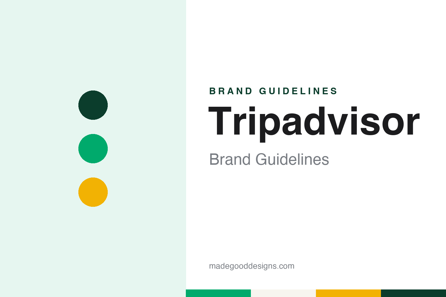 Tripadvisor Brand Guidelines: Ollie the Owl, Trip Sans & a Lowercase a