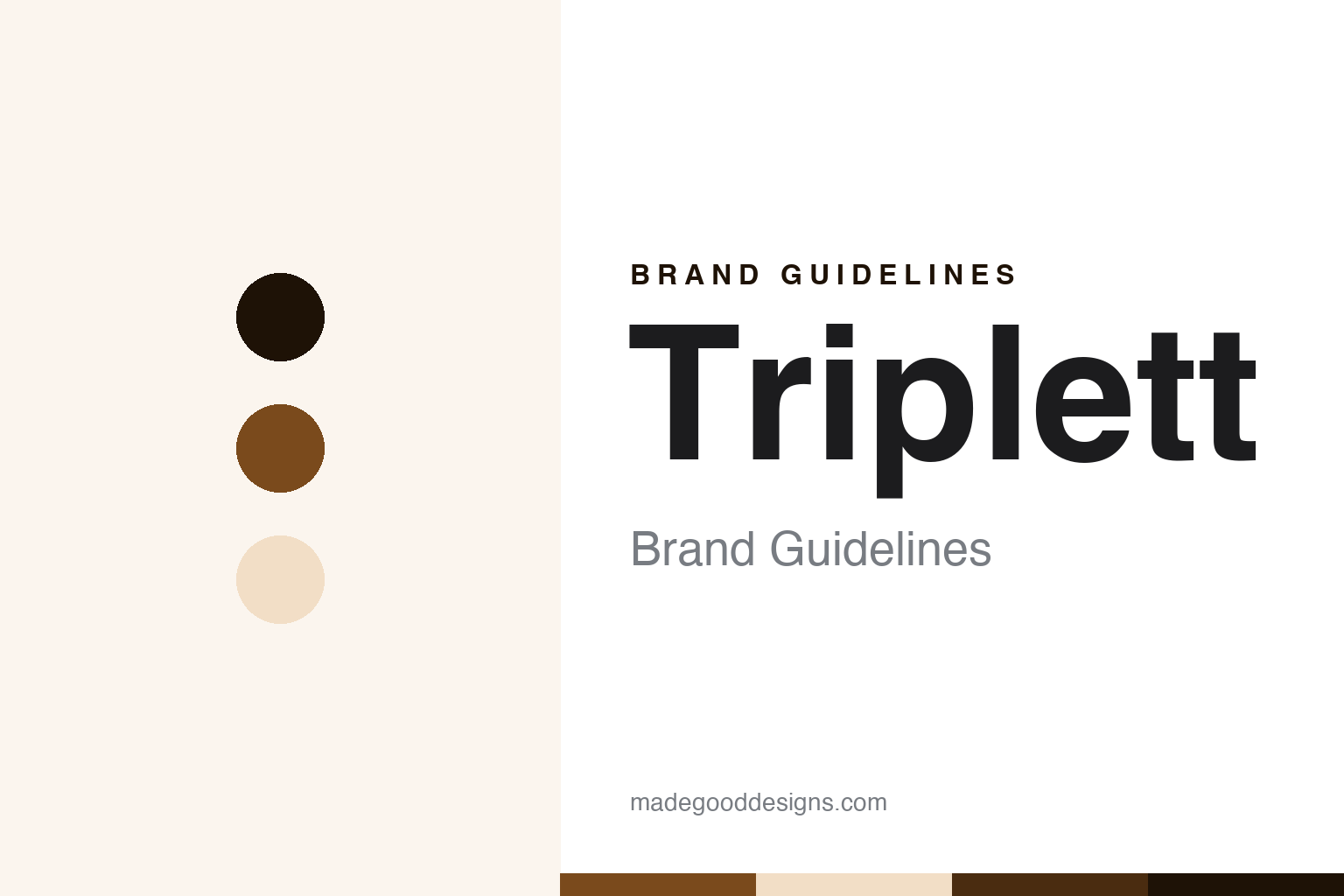 Triplett Harps brand guidelines — abstract colour discs and material texture (original homage; not a Triplett Harps product or logo)