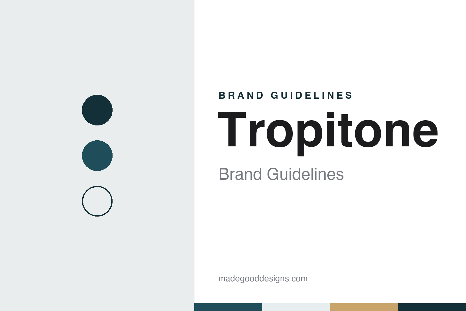 Tropitone brand guidelines — abstract colour discs and material texture (original homage; not a Tropitone product or logo)