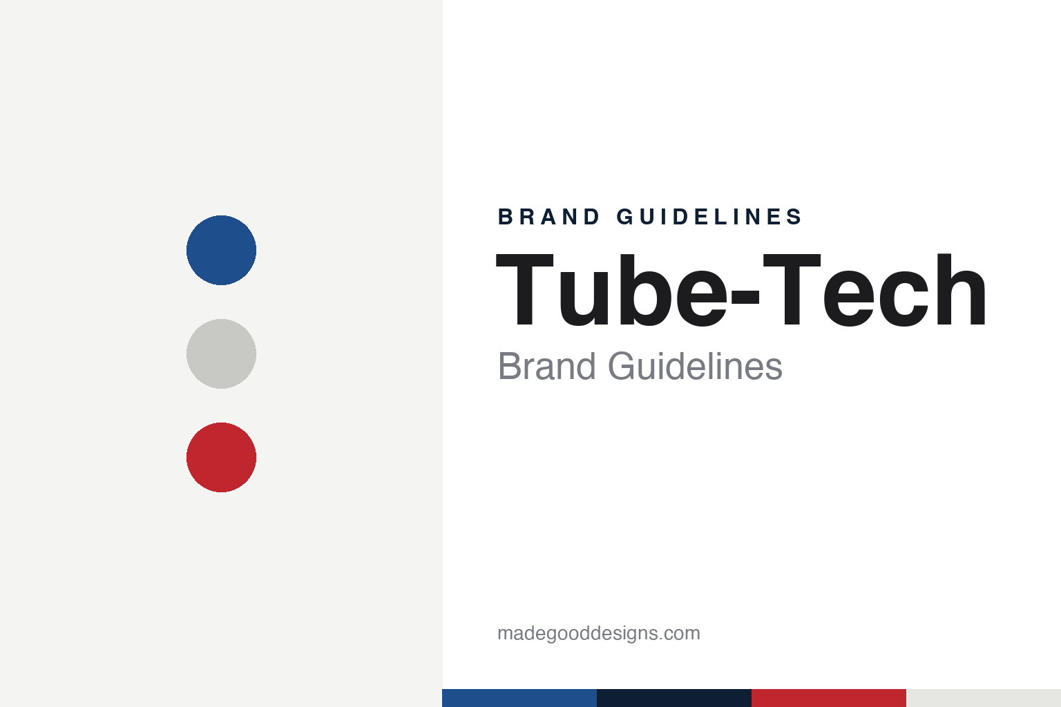Tube-Tech brand guidelines — abstract colour discs and material texture (original homage; not a Tube-Tech product or logo)