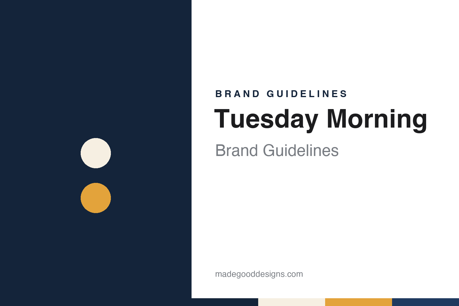 Tuesday Morning Brand Guidelines: The Dallas Off-Price Chain That Closed in 2023
